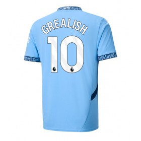 Manchester City Jack Grealish #10 Hemmakläder 2024-25 Kortärmad